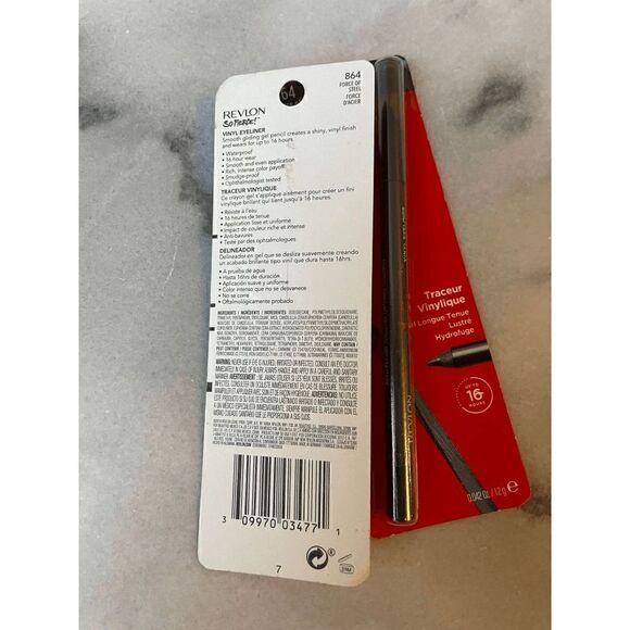 Revlon So Fierce Vinyl Eyeliner in 864 Force of Steel Lot of 2 - Picture 2 of 2